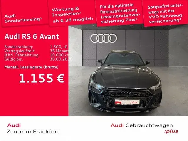 Gebraucht Audi RS6 Premium 600 PS (441 kW) 2025 Sebringschwarz kristalleffekt Kombi