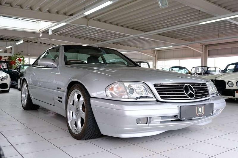 Silber Gebraucht 2001 Mercedes SL320 Edition Cabrio | 32.500 € (Fairer Preis) - Bild 1/3