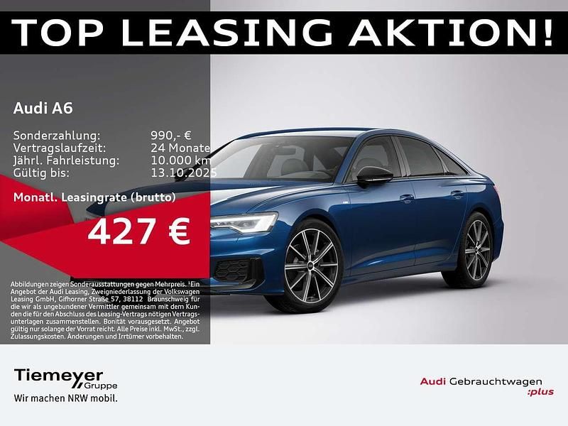 Ascariblau metallic Gebraucht 2025 Audi A6 S-Line Limousine | 50.870 € (Guter Preis) - Bild 1/4