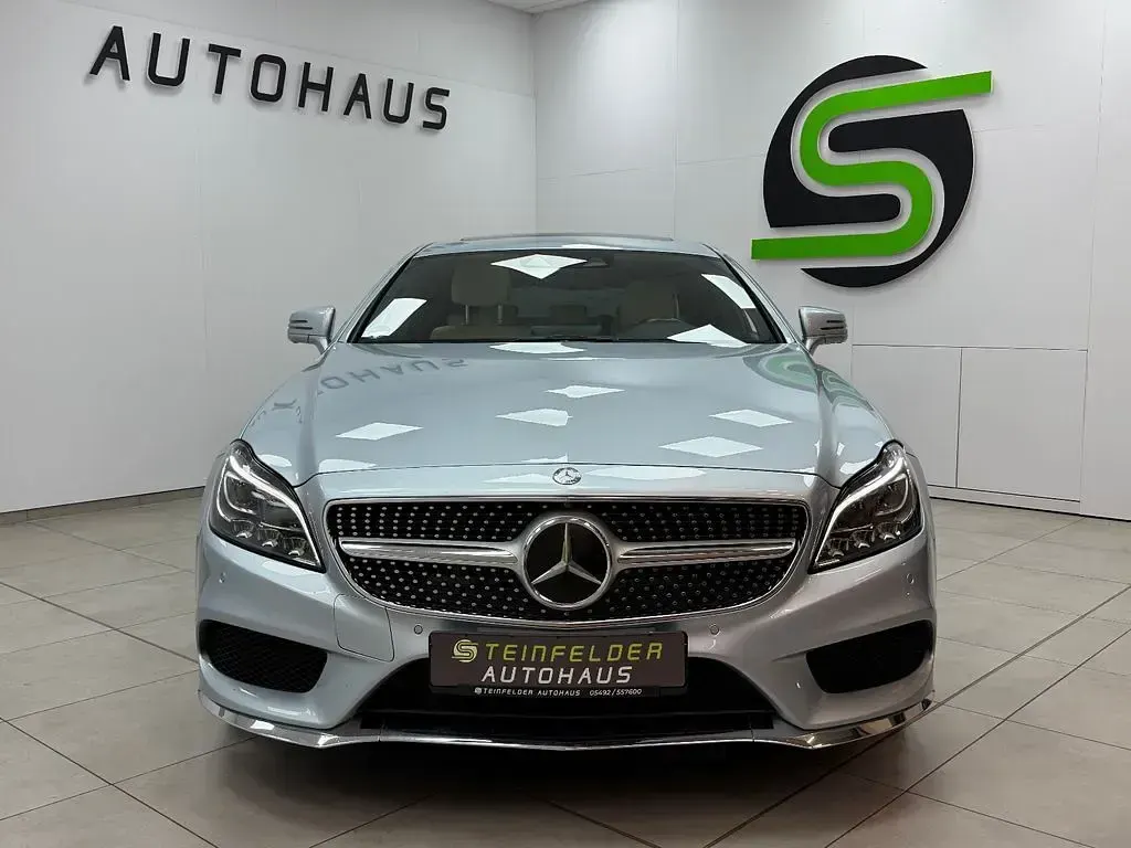 Gebraucht Mercedes CLS350 AMG line 258 PS (189 kW) 2017 Silber Limousine
