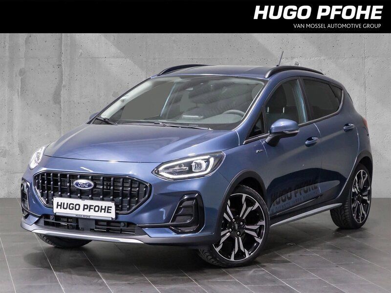 Chrome blue Gebraucht 2023 Ford Fiesta Active X Kleinwagen | 23.440 € (Etwas zu teuer) - Bild 1/4