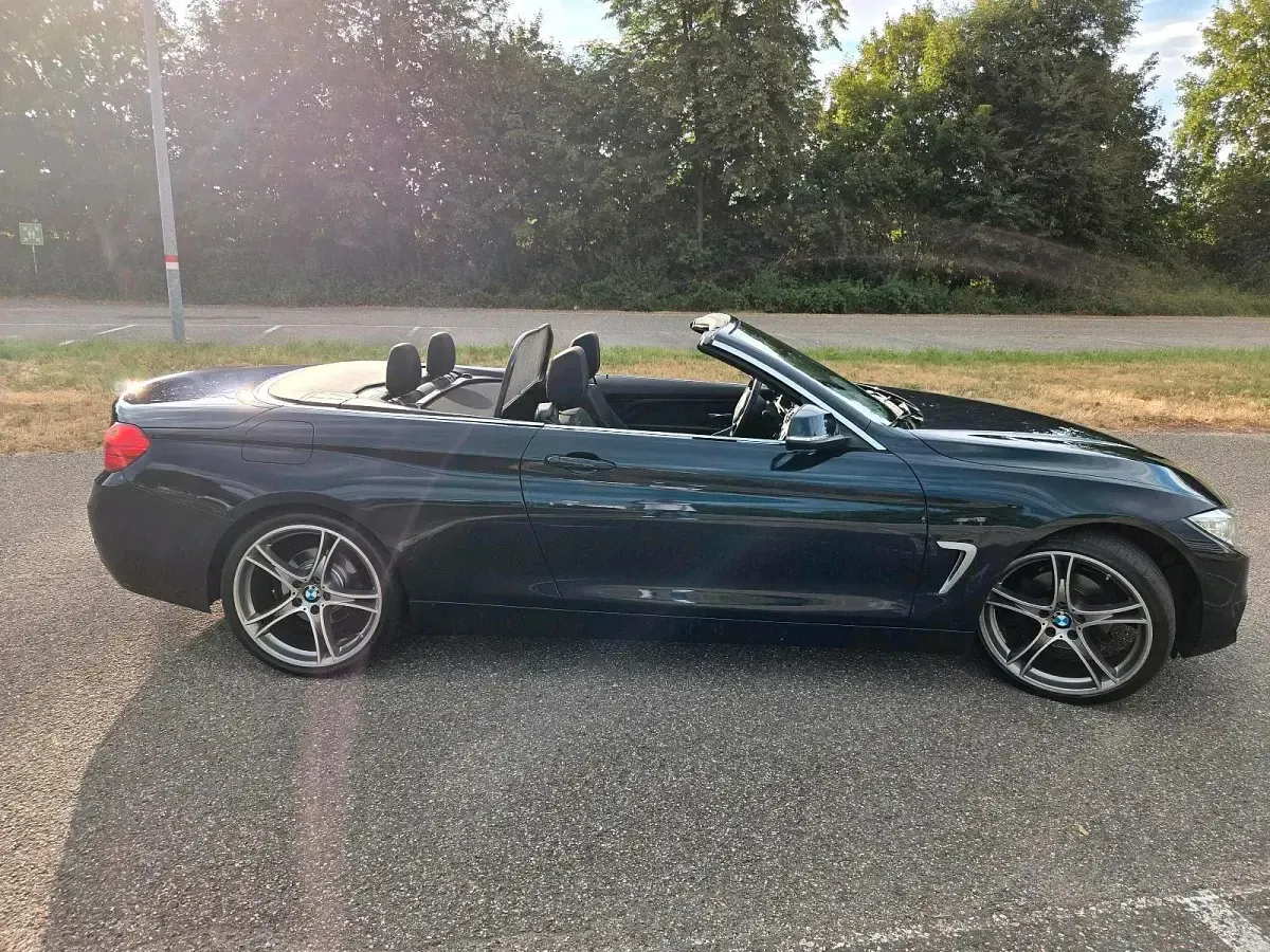Gebraucht BMW 420 190 PS (139 kW) 2015 Blau Cabrio