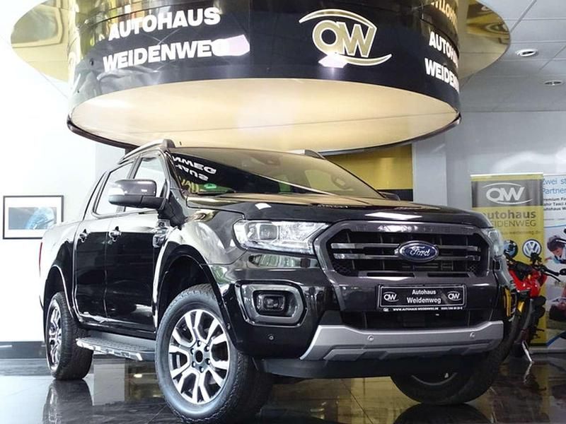 Gebraucht Ford Ranger Wildtrack 213 PS (156 kW) 2022 Obsidianschwarz metallic Pickup