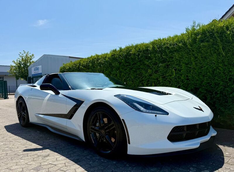 Weiß Gebraucht 2016 Corvette Stingray Coupé | 49.999 € (Fairer Preis) - Bild 1/4