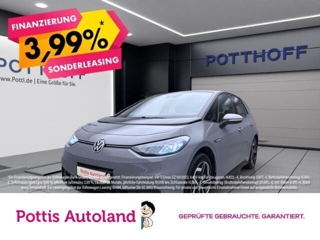 Grau Gebraucht 2021 VW ID.3 Pure Kleinwagen | 19.977 € (Guter Preis) - Bild 1/4