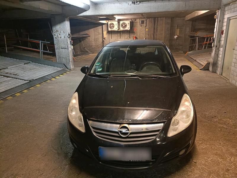 Schwarz Gebraucht 2008 Opel Corsa Kleinwagen | 550 € (Fairer Preis) - Bild 1/4