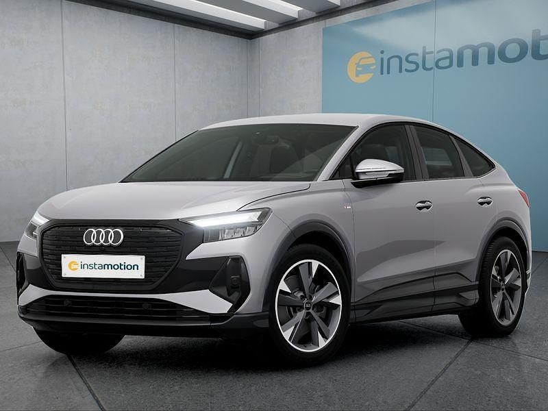 Silber Gebraucht 2024 Audi Q4 e-tron S-Line SUV | 43.199 € (Superpreis) - Bild 1/4