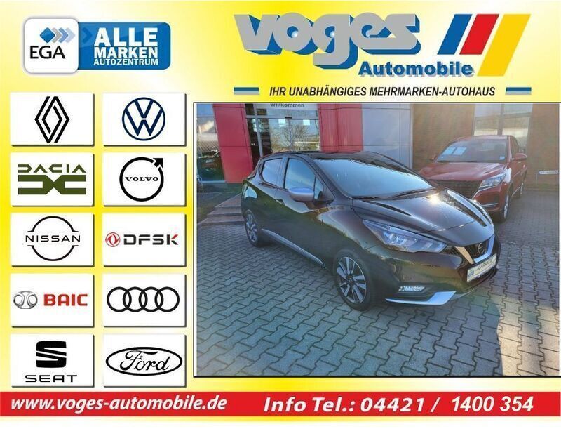 Schwarz Gebraucht 2021 Nissan Micra Kleinwagen | 14.890 € (Fairer Preis) - Bild 1/4