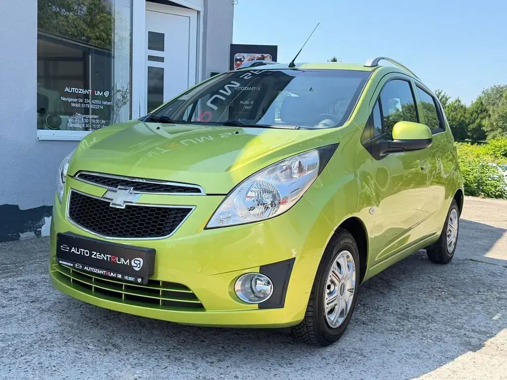 Gebraucht Chevrolet Spark LT 82 PS (60 kW) 2012 Grün Kleinwagen