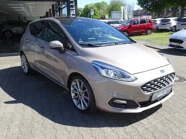Gebraucht Ford Fiesta Vignale 101 PS (74 kW) 2017 Beige Kleinwagen
