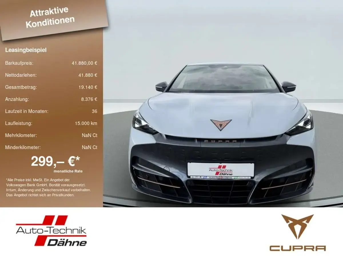 Gebraucht Cupra Tavascan Endurance 210 kW (286 PS) 2025 White silver SUV