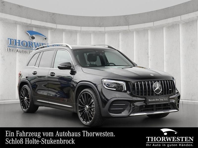 Schwarz Gebraucht 2021 Mercedes GLB35 AMG SUV | 38.450 € (Superpreis) - Bild 1/4