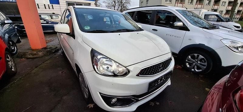 Gebraucht Mitsubishi Space Star 71 PS (52 kW) 2018 Weiß Kleinwagen