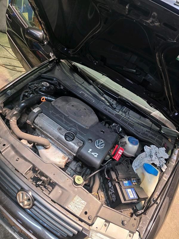 Gebraucht VW Polo 60 PS (44 kW) 1998 Schwarz Kleinwagen