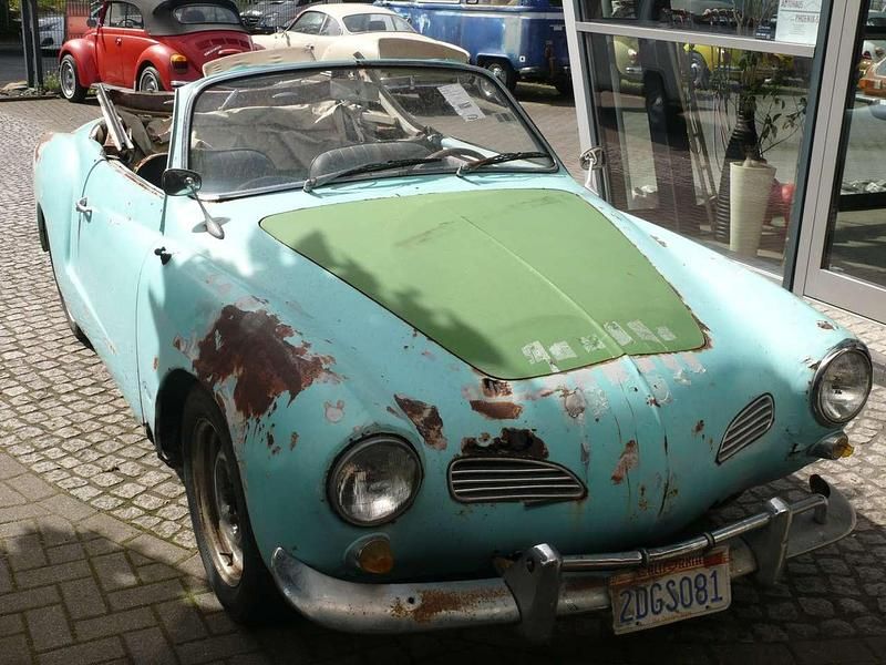 Türkis Gebraucht 1960 VW Karmann Ghia Karmann Coupé | 9.000 € - Bild 1/4