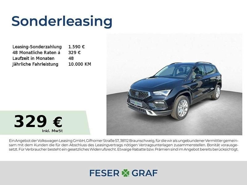 Magic schwarz metallic Gebraucht 2025 Seat Ateca Style SUV | 31.980 € (Fairer Preis) - Bild 1/4
