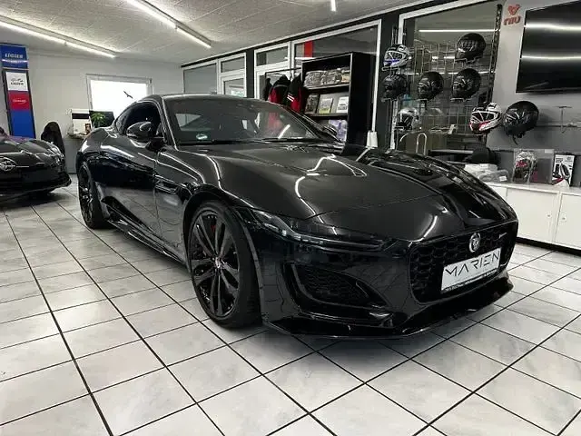 Usata Jaguar F-Type R-Dynamic 300 CV (220 kW) 2022 Nero Coupé