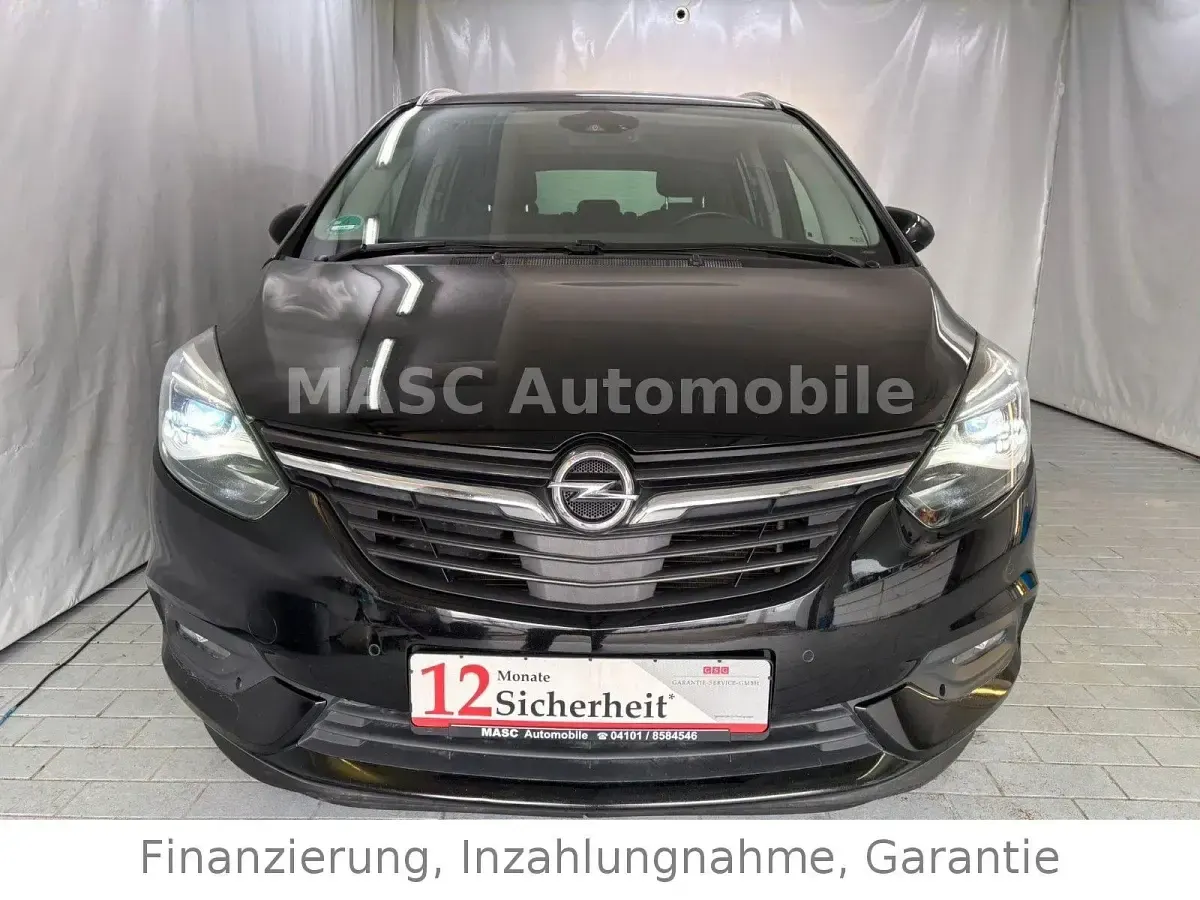 Gebraucht Opel Zafira 170 PS (125 kW) 2018 Schwarz Van / Kleinbus