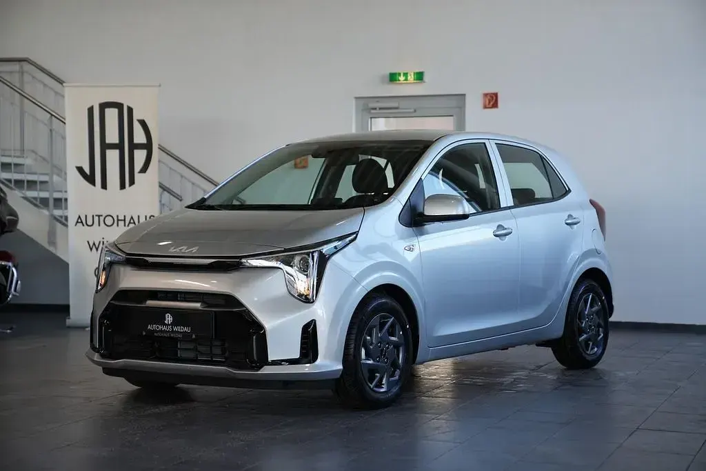 Neu Kia Picanto Vision 63 PS (46 kW) 2025 (kcs) sparklingsilber met. Kleinwagen