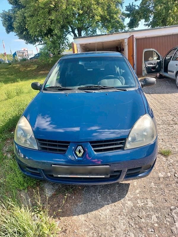 Blau Gebraucht 2007 Renault Clio II Campus Kleinwagen | 500 € - Bild 1/4