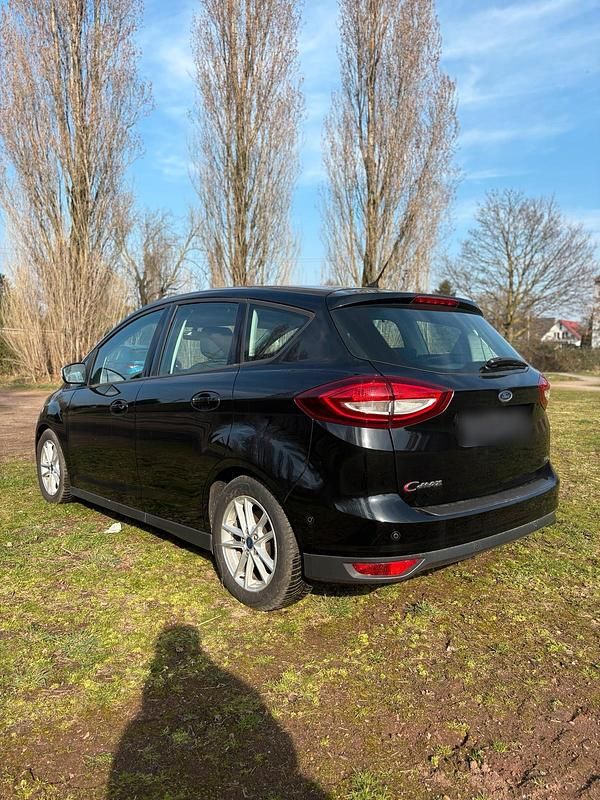 Gebraucht Ford C-MAX Titanium 125 PS (91 kW) 2016 Schwarz Van / Kleinbus