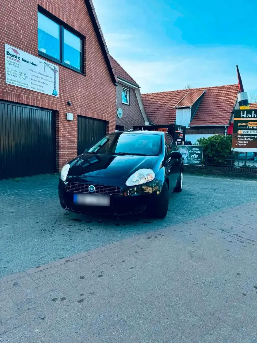 Gebraucht Fiat Punto 75 PS (55 kW) 2007 Blau Kleinwagen
