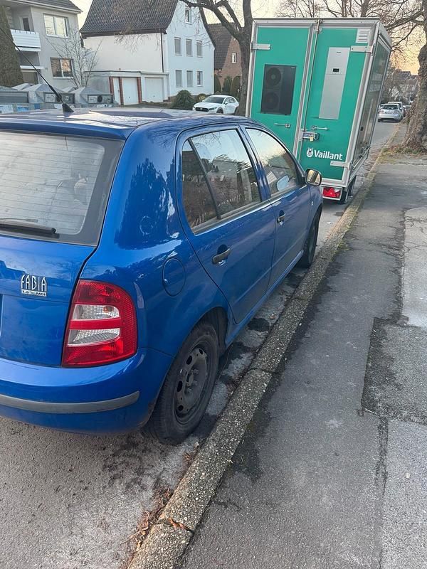 Gebraucht Skoda Fabia 75 PS (55 kW) 2002 Blau Kleinwagen