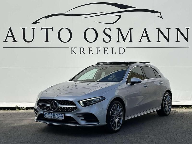 Iridiumsilber metalliclack Gebraucht 2022 Mercedes A250 AMG line Limousine | 28.750 € (Fairer Preis) - Bild 1/4