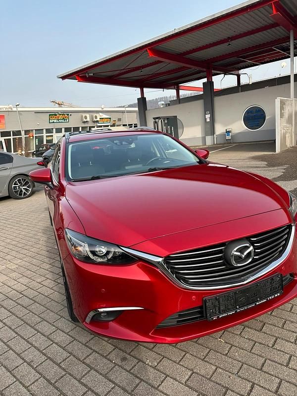 Second-hand Mazda 6 Go 175 CP (128 kW) 2015 Roșu Break