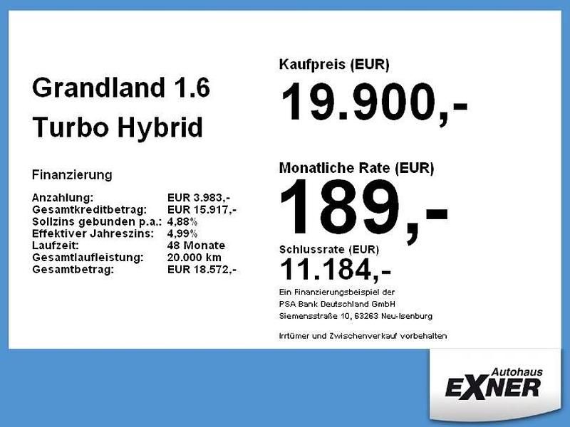 Gebraucht Opel Grandland X GS Line 224 PS (164 kW) 2022 Jade weiss SUV