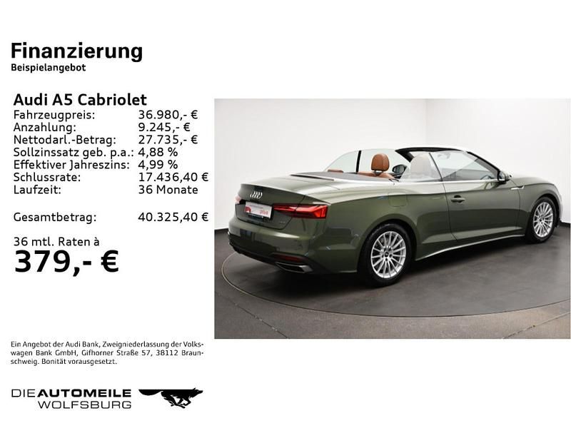 Gebraucht Audi A5 Cabriolet Basis 265 PS (194 kW) 2021 Cabrio