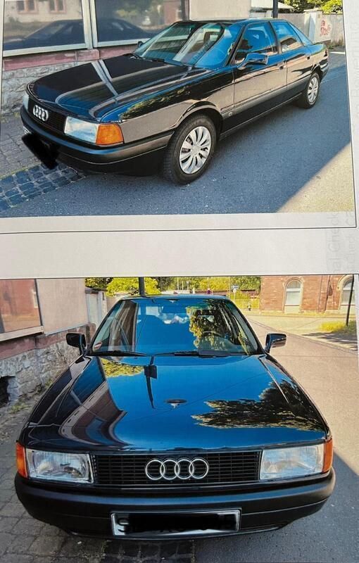 Blau Gebraucht 1990 Audi 80 Limousine | 8.400 € - Bild 1/2