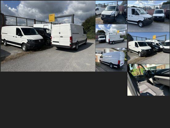 Weiß Gebraucht 2023 VW Crafter Van | 33.888 € (Guter Preis) - Bild 1/4