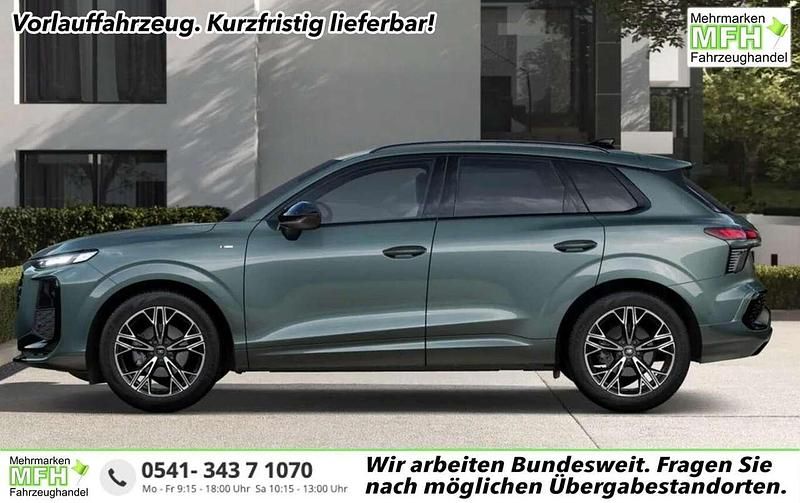 Neu Audi Q3 S-Line 150 PS (110 kW) 2025 Salbeigrün metallic SUV