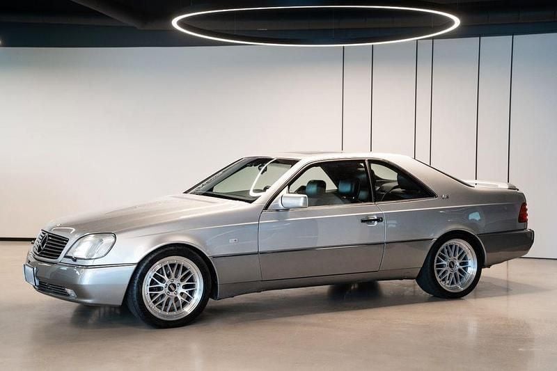 Silber Gebraucht 1996 Mercedes CL600 Coupé | 28.999 € (Superpreis) - Bild 1/4