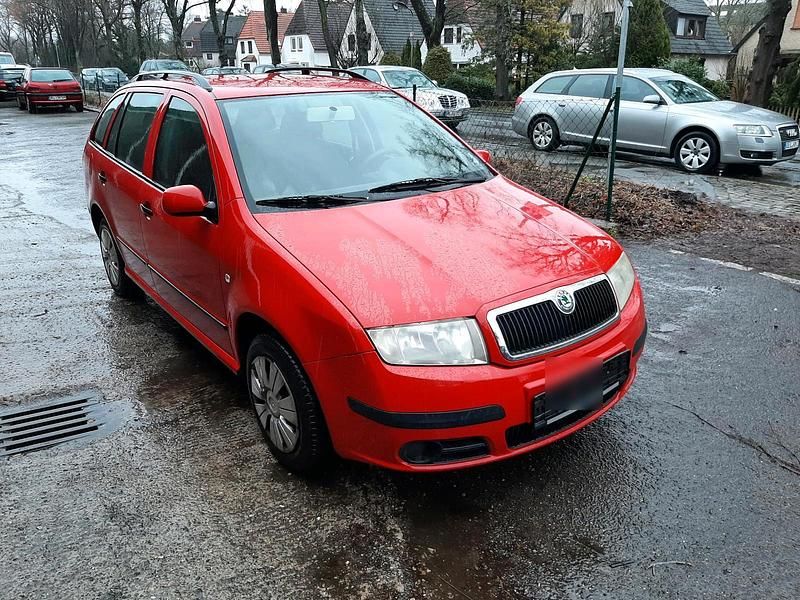 Gebraucht Skoda Fabia 75 PS (55 kW) 2005 Rot Kombi