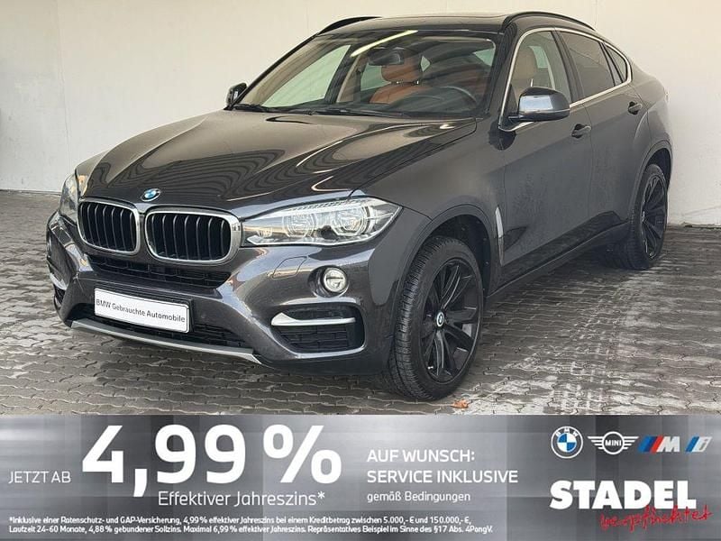Sophistograubrillant metallic Gebraucht 2018 BMW X6 Sport Line SUV | 29.500 € (Superpreis) - Bild 1/4