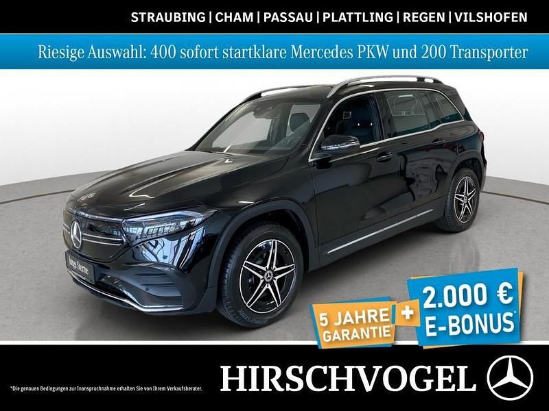 Metalliclack kosmosschwarz Gebraucht 2023 Mercedes EQB350 AMG line SUV | 31.890 € (Superpreis) - Bild 1/4