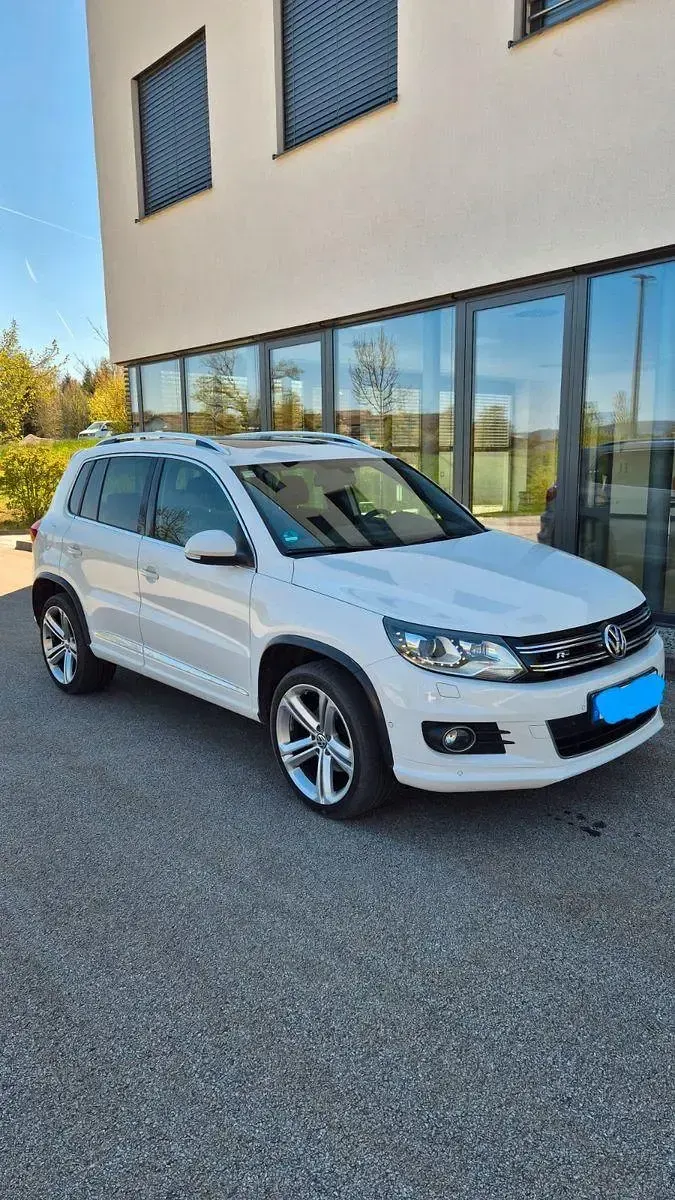 Gebraucht VW Tiguan Sportline 179 PS (131 kW) 2013 Weiß SUV