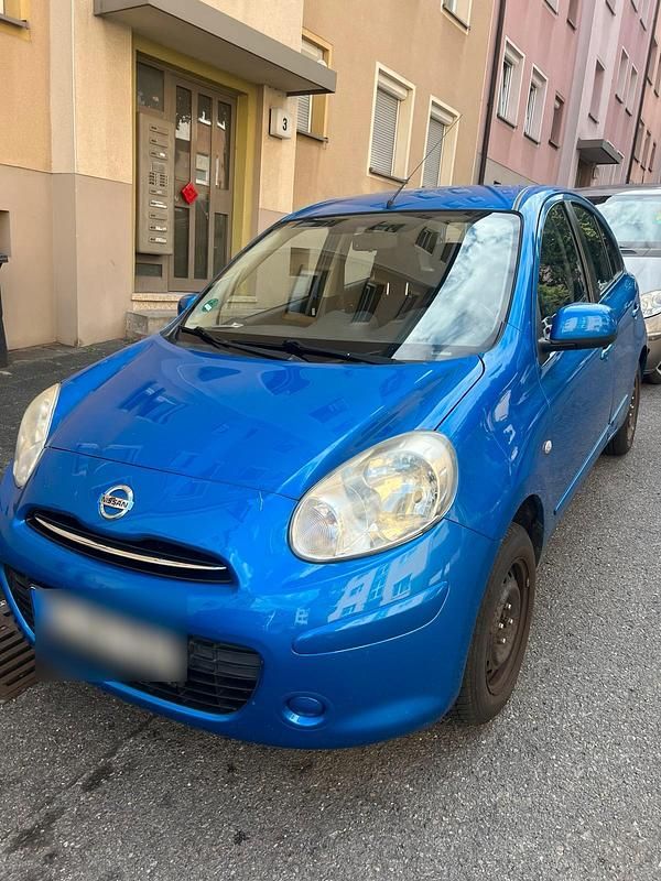 Blau Gebraucht 2012 Nissan Micra Kleinwagen | 2.800 € - Bild 1/3