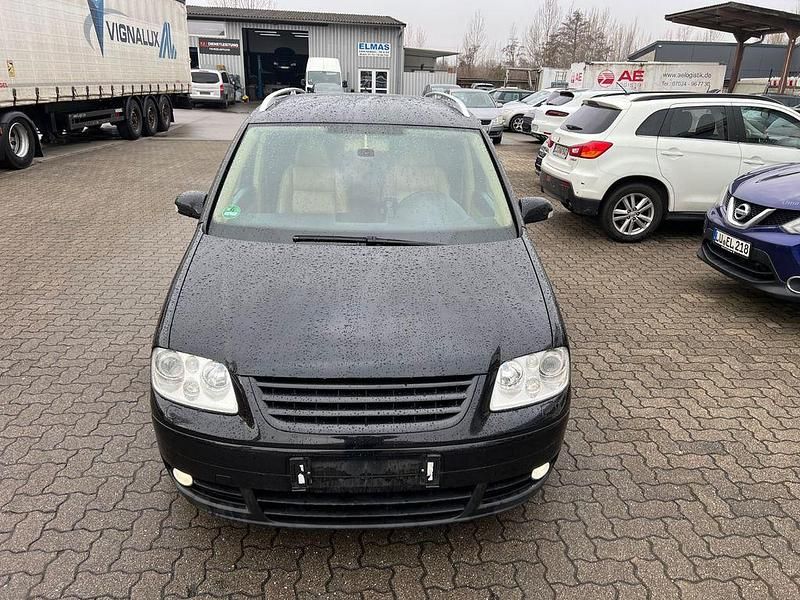 Gebraucht VW Touran Highline 140 PS (102 kW) 2006 Schwarz Van / Kleinbus