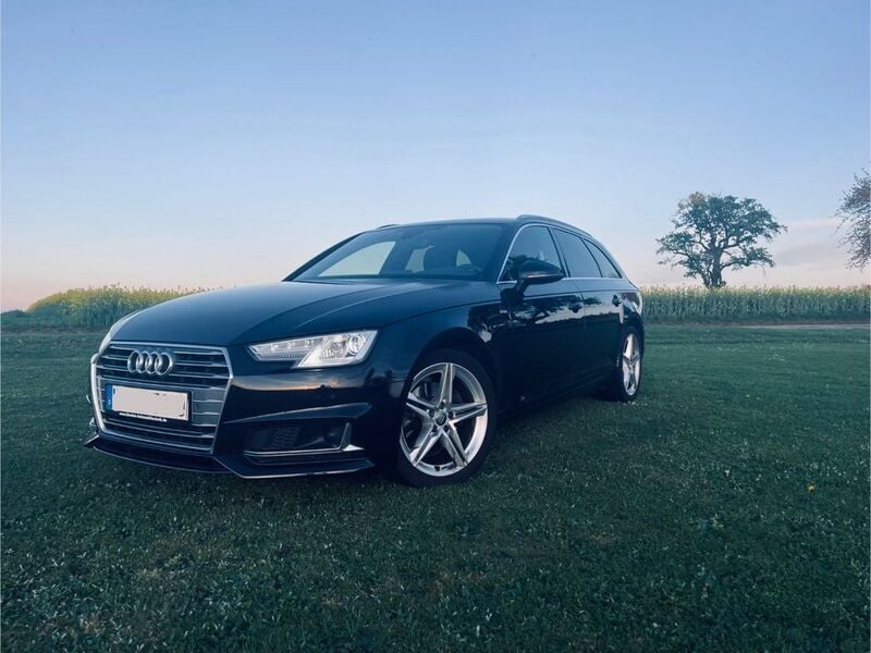 Schwarz Gebraucht 2019 Audi A4 S-Line Kombi | 17.200 € (Guter Preis) - Bild 1/4