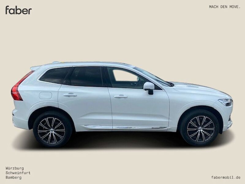 Gebraucht Volvo XC60 Inscription 392 PS (288 kW) 2021 Crystal white / metallic (weiß) SUV