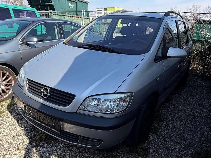 Gebraucht Opel Zafira Basis 125 PS (91 kW) 2002 Grau Van / Kleinbus