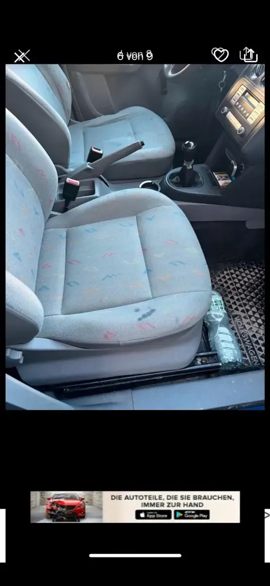 Gebraucht VW Caddy 105 PS (77 kW) 2006 Blau Van / Kleinbus