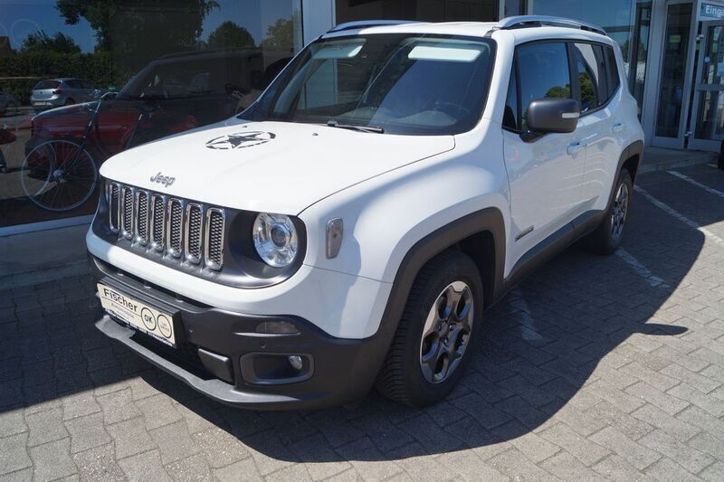Alpine white (vr296) Gebraucht 2018 Jeep Renegade Limited SUV | 14.700 € (Fairer Preis) - Bild 1/4