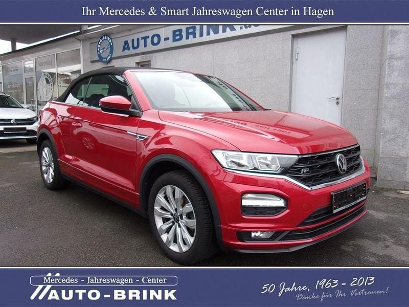 Gebraucht VW T-Roc Cabriolet R-line 150 PS (110 kW) 2021 Kings red Cabrio