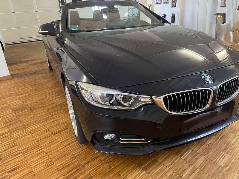 Blau Gebraucht 2016 BMW 420 Luxury Line Cabrio | 19.500 € (Guter Preis) - Bild 1/4