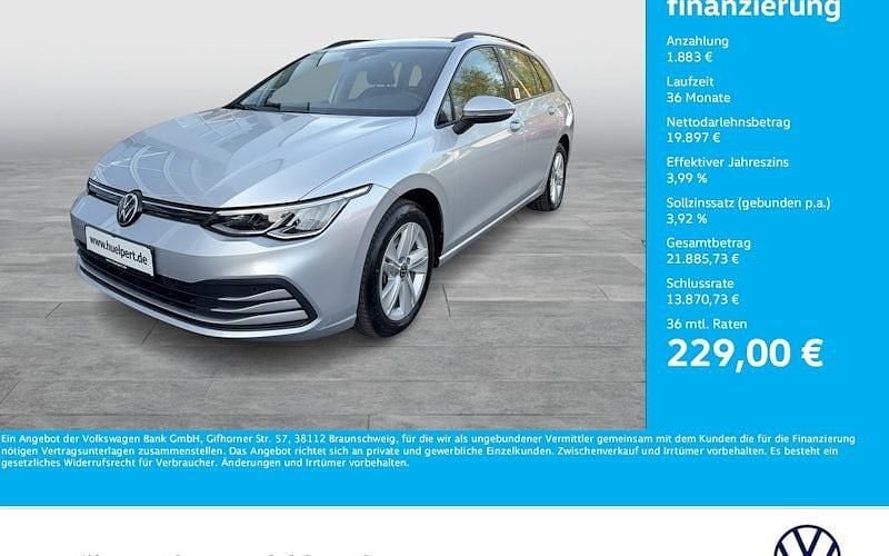 Gebraucht VW Golf VIII Life 150 PS (110 kW) 2022 Silber Kombi