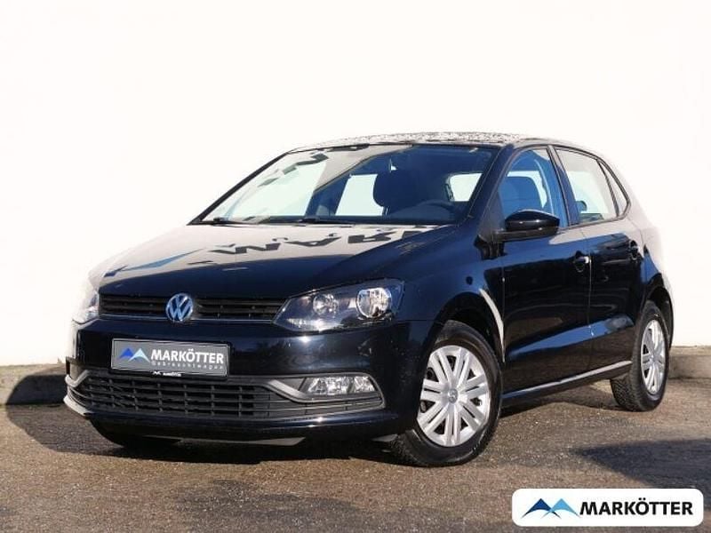 Schwarz Gebraucht 2016 VW Polo Trendline Kleinwagen | 8.990 € (Fairer Preis) - Bild 1/4